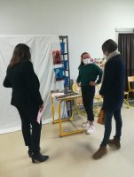Atelier "Bibliomorphe" avec Salomé